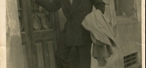 Alfredo, el de Nita-El Bravial, Blimea-década de los cincuenta.